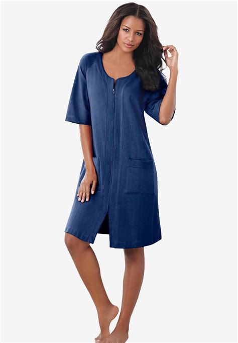 women's zipper robes|women summer robes with zipper.